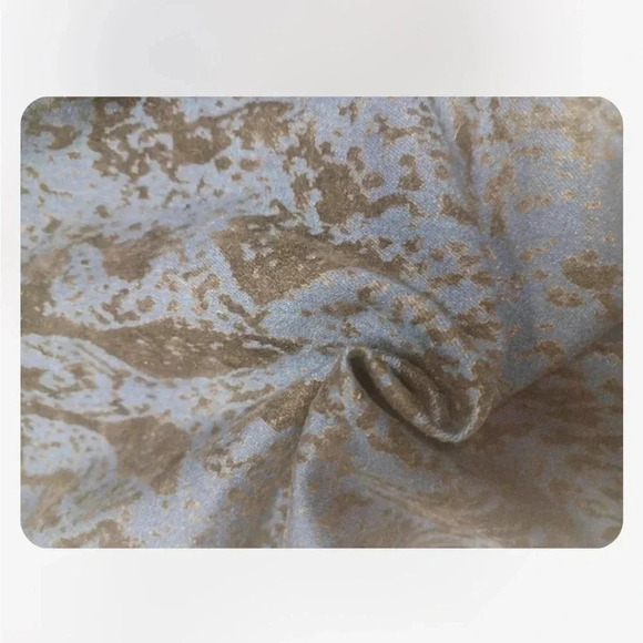 Free People Blue Black Velvet  Snake Print Accent Skinny Jeans Size 25 - Picture 10 of 10